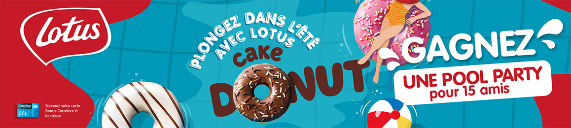 Lotus Cake donut