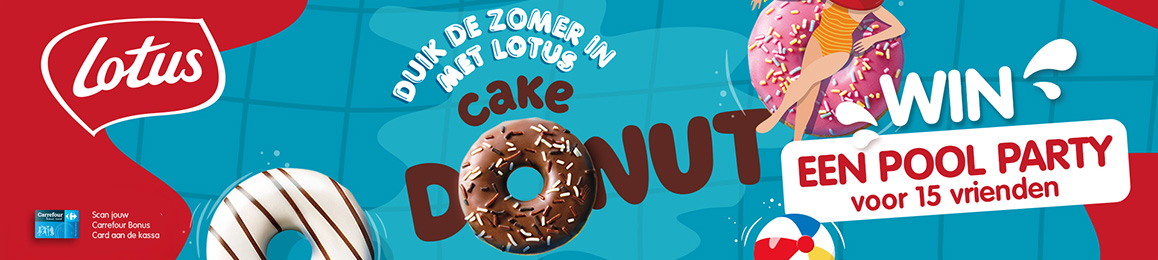 Lotus Cake donut