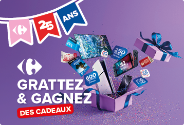 25 ans - Grattez et gagnez