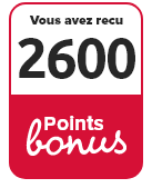 2600 Points Bonus