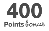 400 Points Bonus