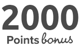  Points Bonus